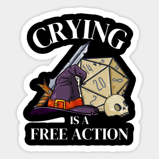 Funny CRITICAL FAIL Dungeons and Dragon Critical Role Sticker